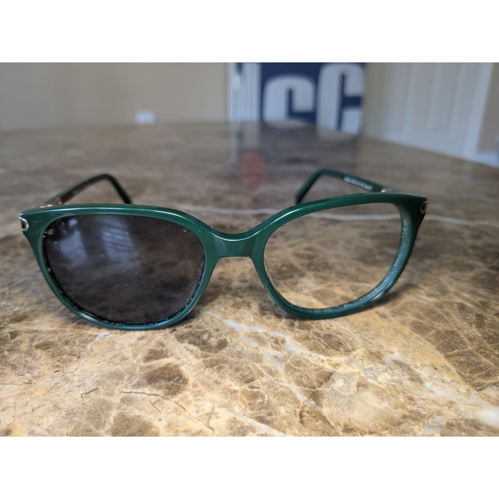 WARBY PARKER EYEWEAR LAUREL M 3708 52-17-135 ITALY GREEN EYEGLASSES I254